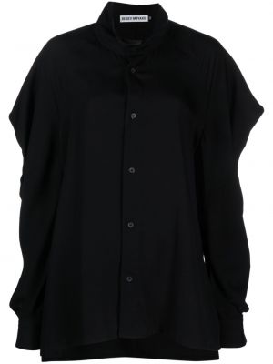 Košeľa Issey Miyake čierna