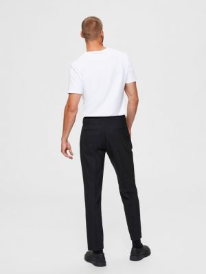Pantaloni Selected Homme negru