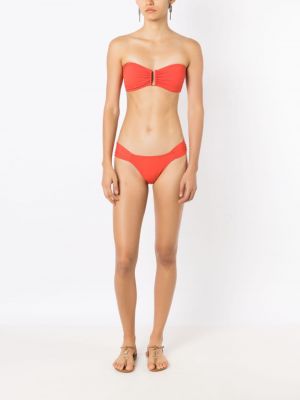 Bikini drapowany Lenny Niemeyer czerwony
