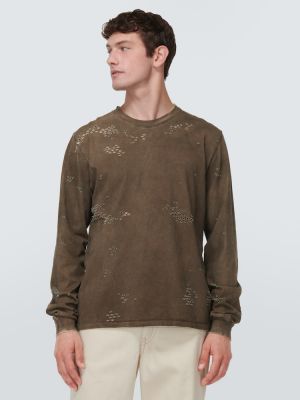 Chemise en coton à capuche Notsonormal gris