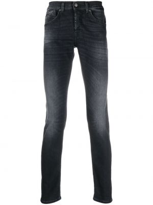 Slim fit skinny fit-jeans Dondup svart