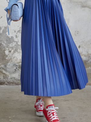 Plisované sukně Instyle modré