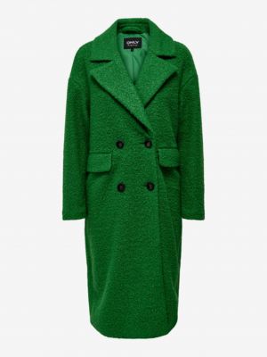 Пальто Only зелене
