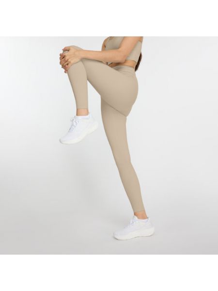 Pantalon taille haute New Balance gris
