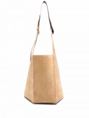 Semsket skinn shoppingbag The Attico