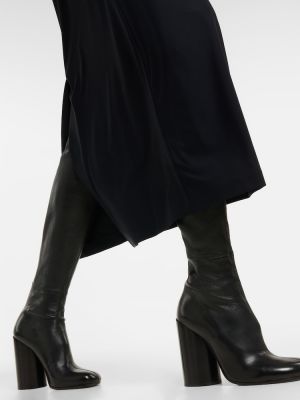 Robe longue Burberry noir