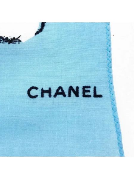 Bufanda Chanel Vintage azul