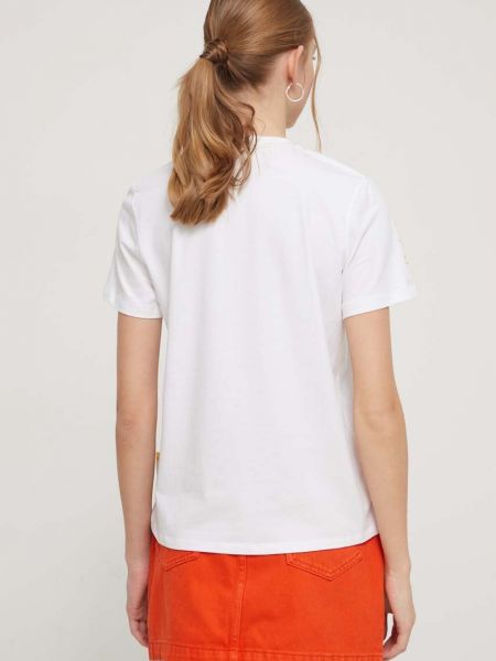 Tričko Desigual bílé