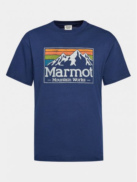 Футболка Marmot синяя
