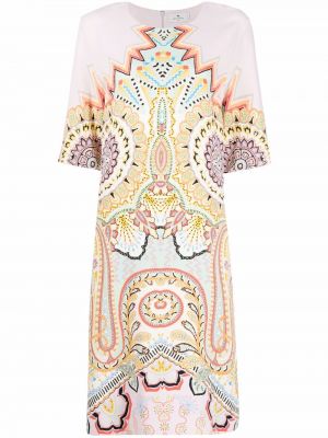 Paisley trykt dress Etro rosa