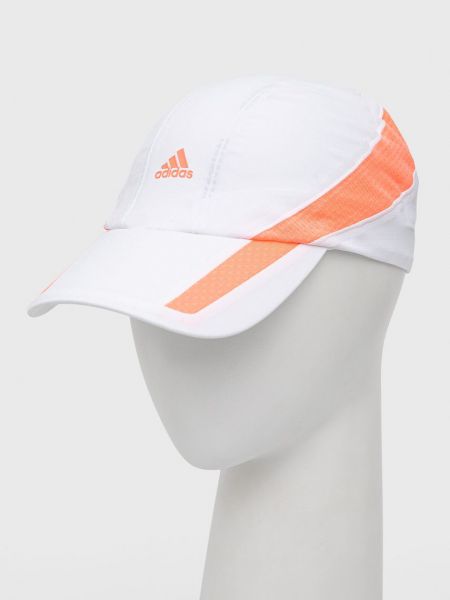 Čepice s potiskem Adidas Performance bílý