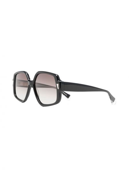 Oversize saulesbrilles Gigi Studios melns
