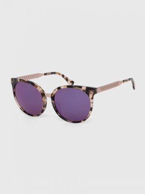 Hnědé sluneční brýle Lacoste