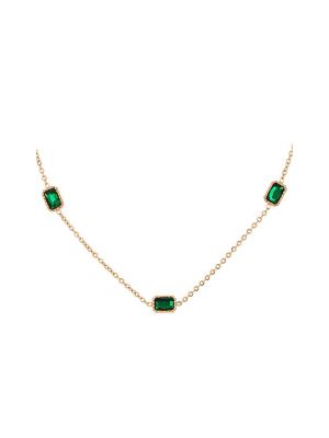 Collier Petit Moments vert