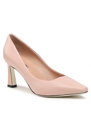 Ниски обувки Pollini розово