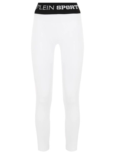 Белые спортивные штаны Plein Sport