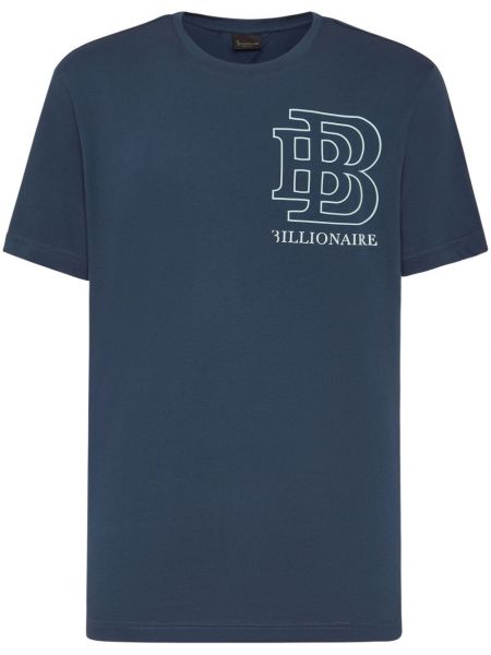 T-shirt Billionaire blå