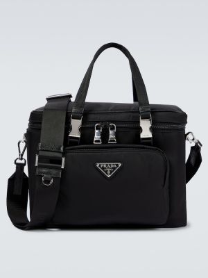 Νάιλον τσάντα ταξιδιού Prada μαύρο