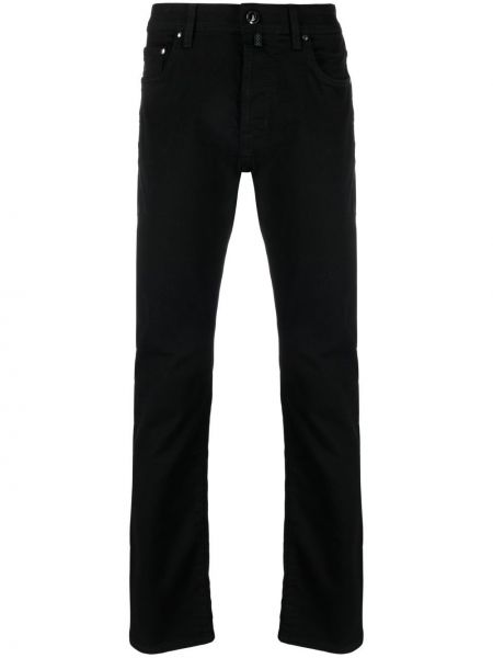 Slim fit skinny fit-jeans Jacob Cohën svart