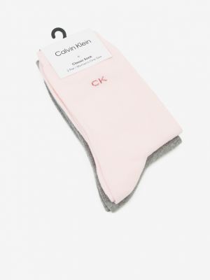 Zokni Calvin Klein rózsaszín