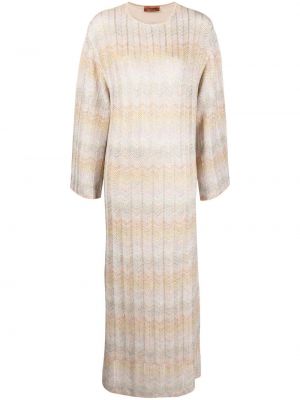 Robe à imprimé Missoni jaune