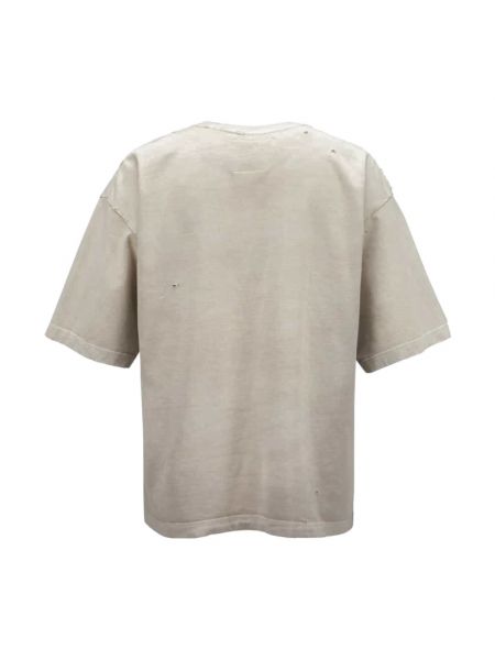 Camiseta desgastada oversized Mihara Yasuhiro beige