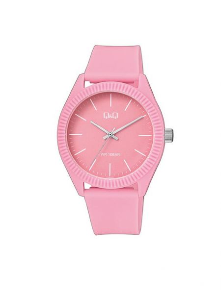 Armbanduhr Q&q pink