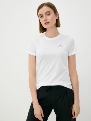 Белая спортивная футболка Demix