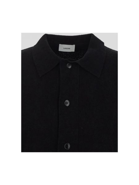 Camisa de algodón Lardini negro