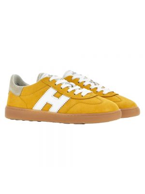 Sneakersy Hogan żółte
