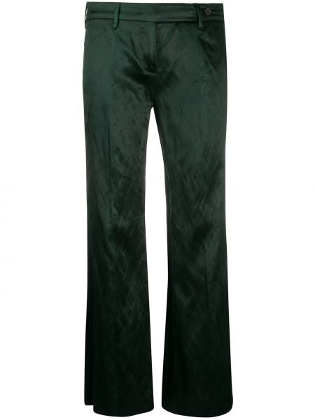 Pantalones Prada Pre-owned verde