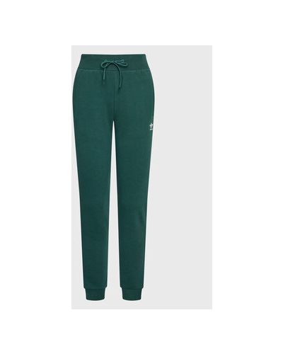 Pantaloni sport slim fit Adidas verde