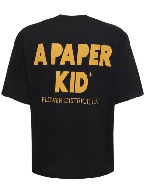 Tricou A Paper Kid negru
