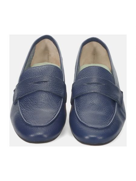 Loafers de cuero Belle Vie azul
