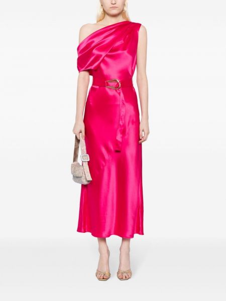 Koktejlové šaty Acler růžové
