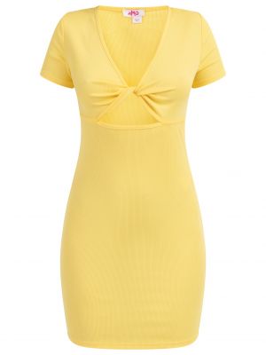 Φόρεμα Mymo κίτρινο