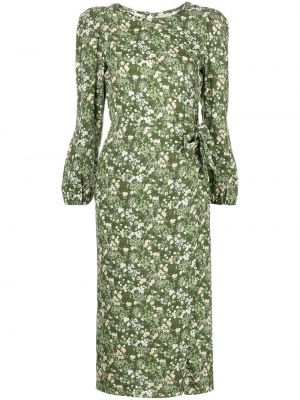 Trykt floral dress Reformation grønn