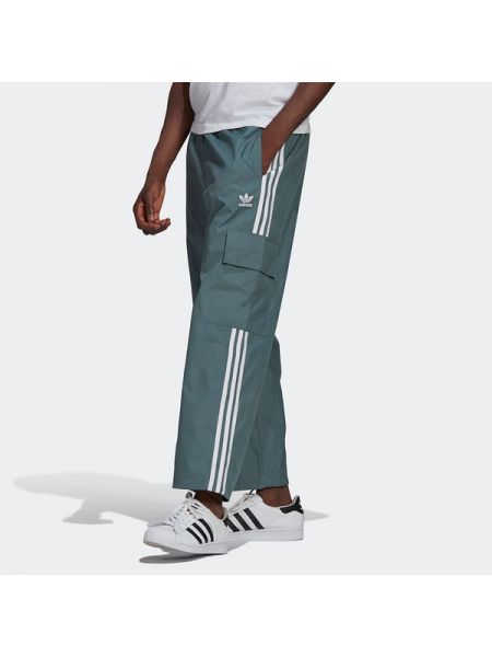 Плетеные брюки карго в полоску Adidas Originals
