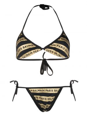 Bikini Balmain svart