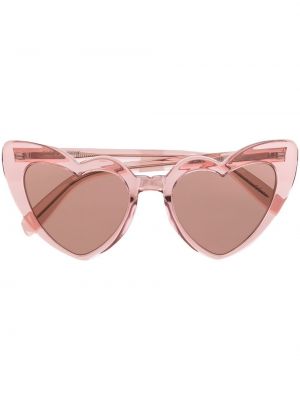 Hjertemønster briller Saint Laurent Eyewear rosa