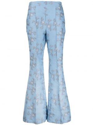 Jacquard hlače s cvjetnim printom Macgraw