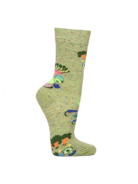 Носки Happy Socks зеленые