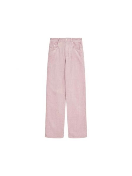 Spodnie Isabel Marant Etoile różowe
