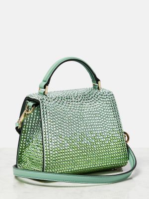 Nákupná taška Valentino Garavani zelená