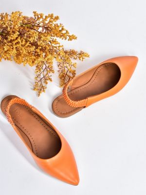 Μπαλαρίνες Fox Shoes πορτοκαλί