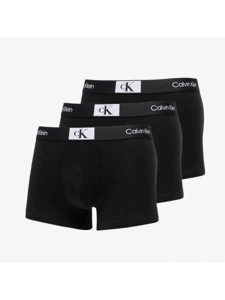 Βαμβακερή μποξεράκια Calvin Klein μαύρο