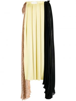 Plisovaná asymetrická sukňa Victoria Beckham