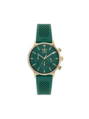 Зеленые часы Adidas