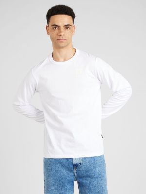 T-shirt manches longues à motif étoile G-star Raw blanc