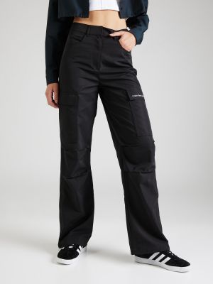 Pantaloni cu buzunare Calvin Klein Jeans